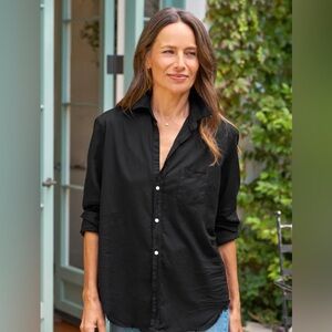 Frank & Eileen Black Blouse